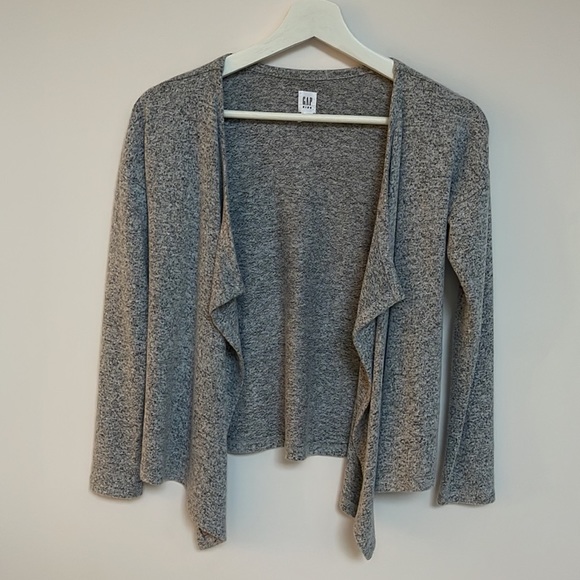 GAP Kids Open Front Grey Cardigan - Picture 2 of 4